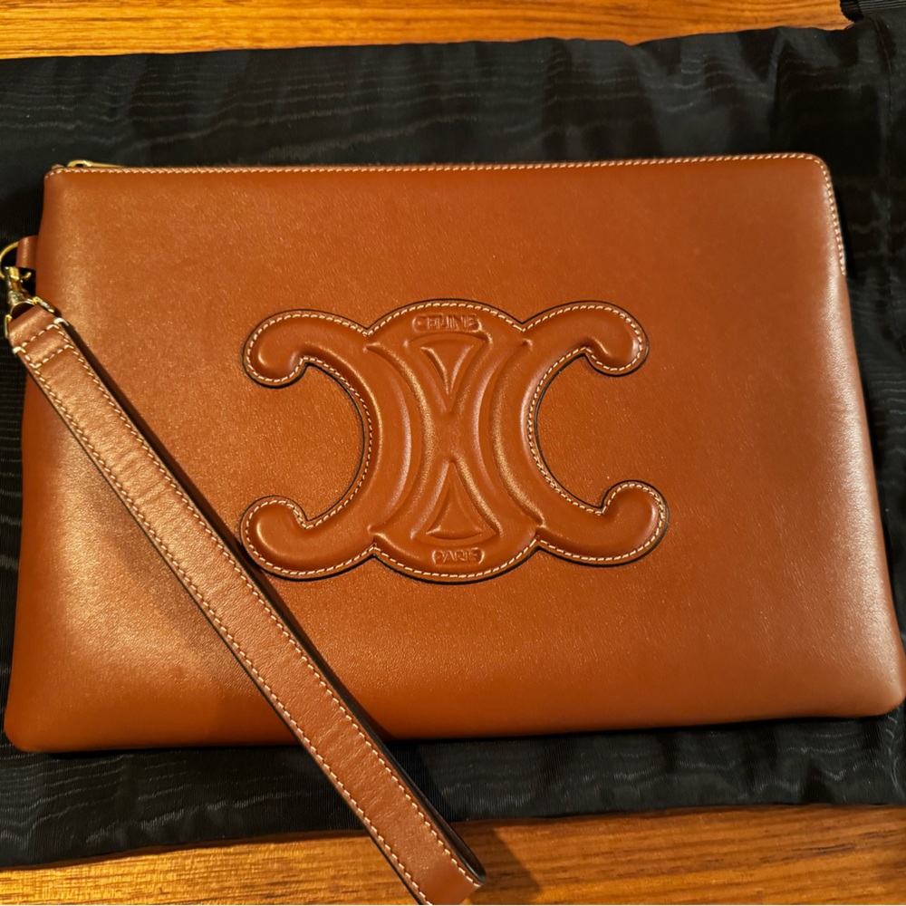Celine pouch with strap